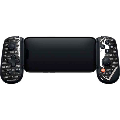 Disney Villains Maleficent Black and White Backbone One for iPhone Game Controller Skin